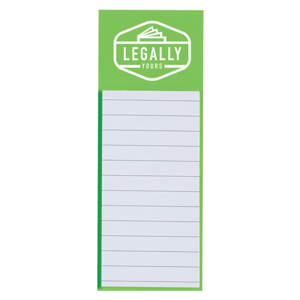 View larger image of Add Your Logo:  Magnetic Note Pad